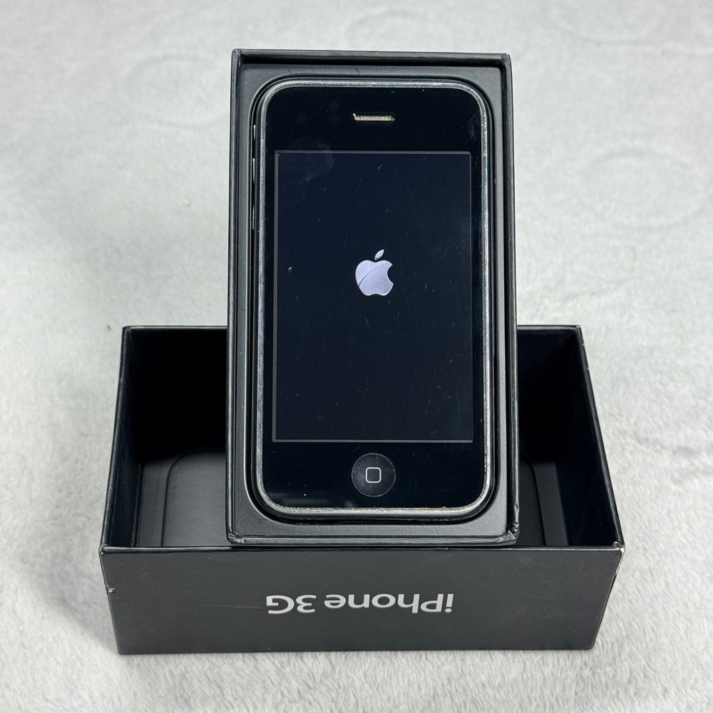Apple iPhone 3G Smartphone 8GB Black Vintage Model A1241 with Box